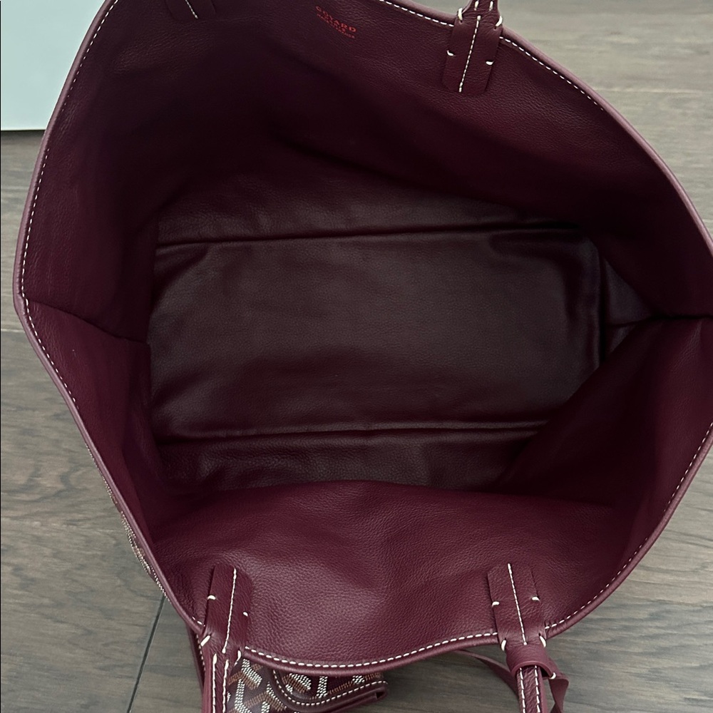 Goyard Anjou PM Bag Burgundy - Picture 10 of 12